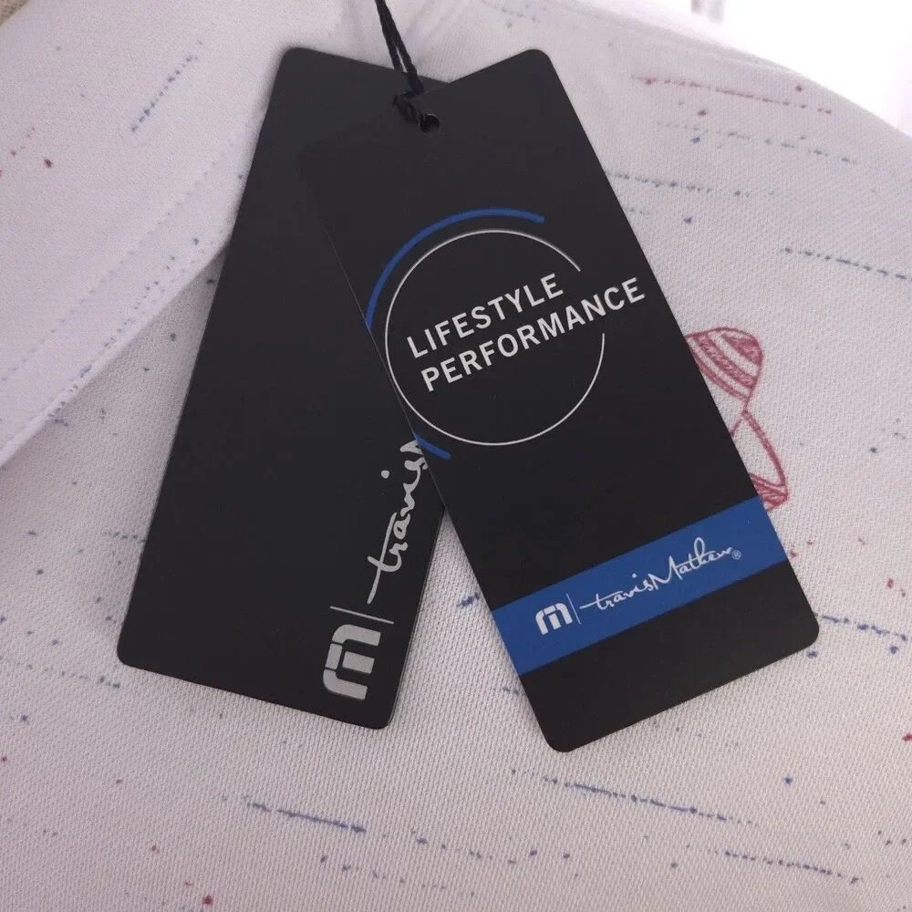 Travis Mathew Mexicali No Logo Skuls Short Sleeve Polo Shirt Mens 3XL - Picture 8 of 12